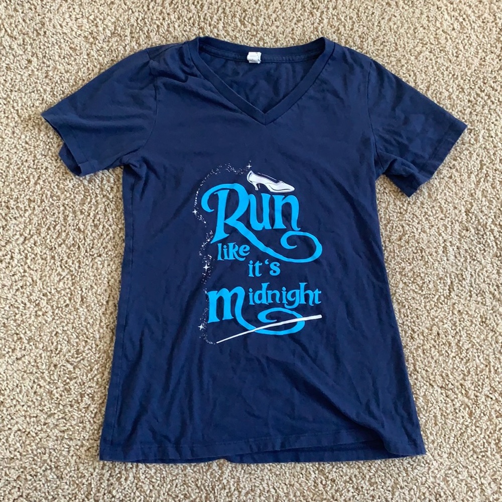 Last Chance!! Run Like It’s Midnight Bella V Neck Tshirt Size s